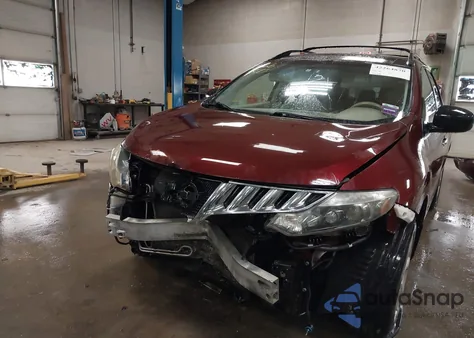 2009 Nissan Murano Sl from USA, damaged, VIN JN8AZ18W79W107277